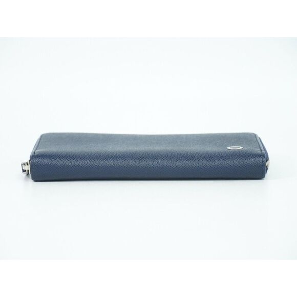 Bulgari Bvlgari Bvlgari Navy Leather Wallet  (Pre-Owned) - Picture 3 of 15